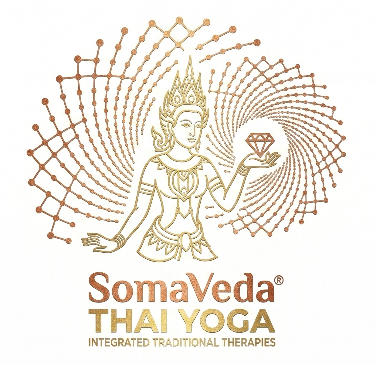 Diamond Lady, Goddess of Healing, Thai & Thailand Inspired Designs